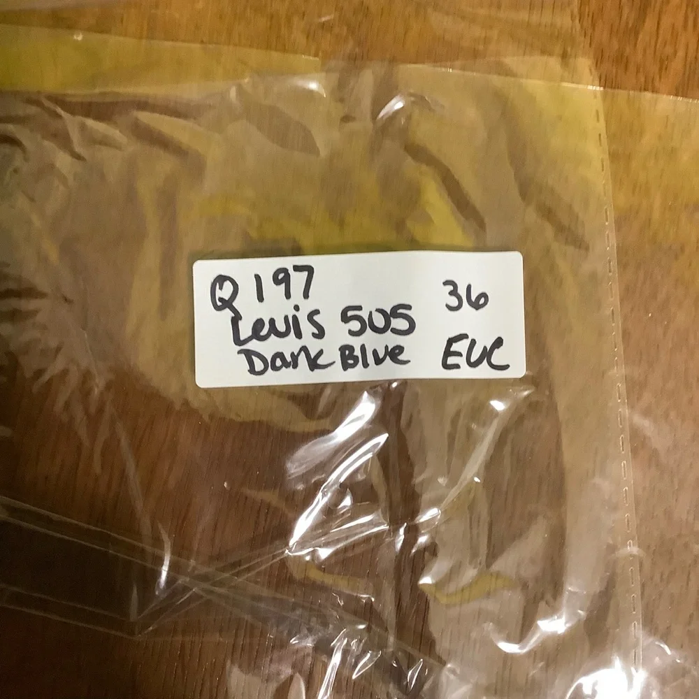 Levis levi’s 505
